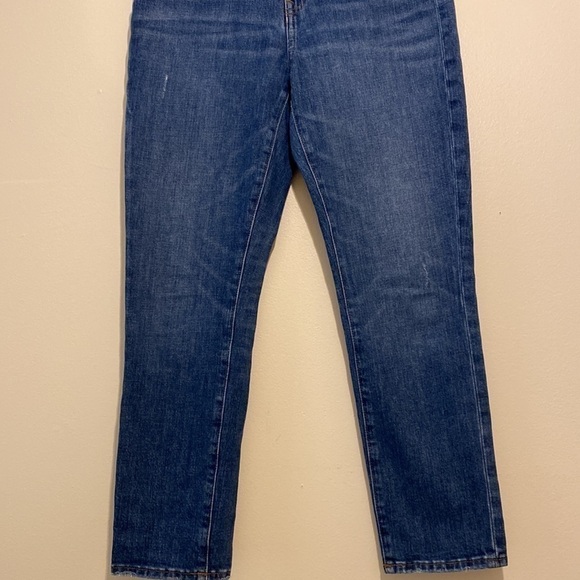 Madewell the high-rise, slim crop  boyfriend jeans. Size 25 . Style AA609 - Picture 13 of 14